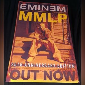 Lot of 2 Eminem Promotional Posters The Marshall Mathers LP 25th Anniv. 24x36